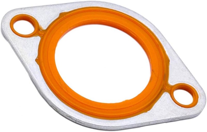 DSkoiph 1/8" Aluminum Carrier Silicone Thermostat Water Neck Housing Gasket Compatible with Chevy SBC BBC 265 283 305 327 350 383 396 400 427 454 472 500 - Image 3